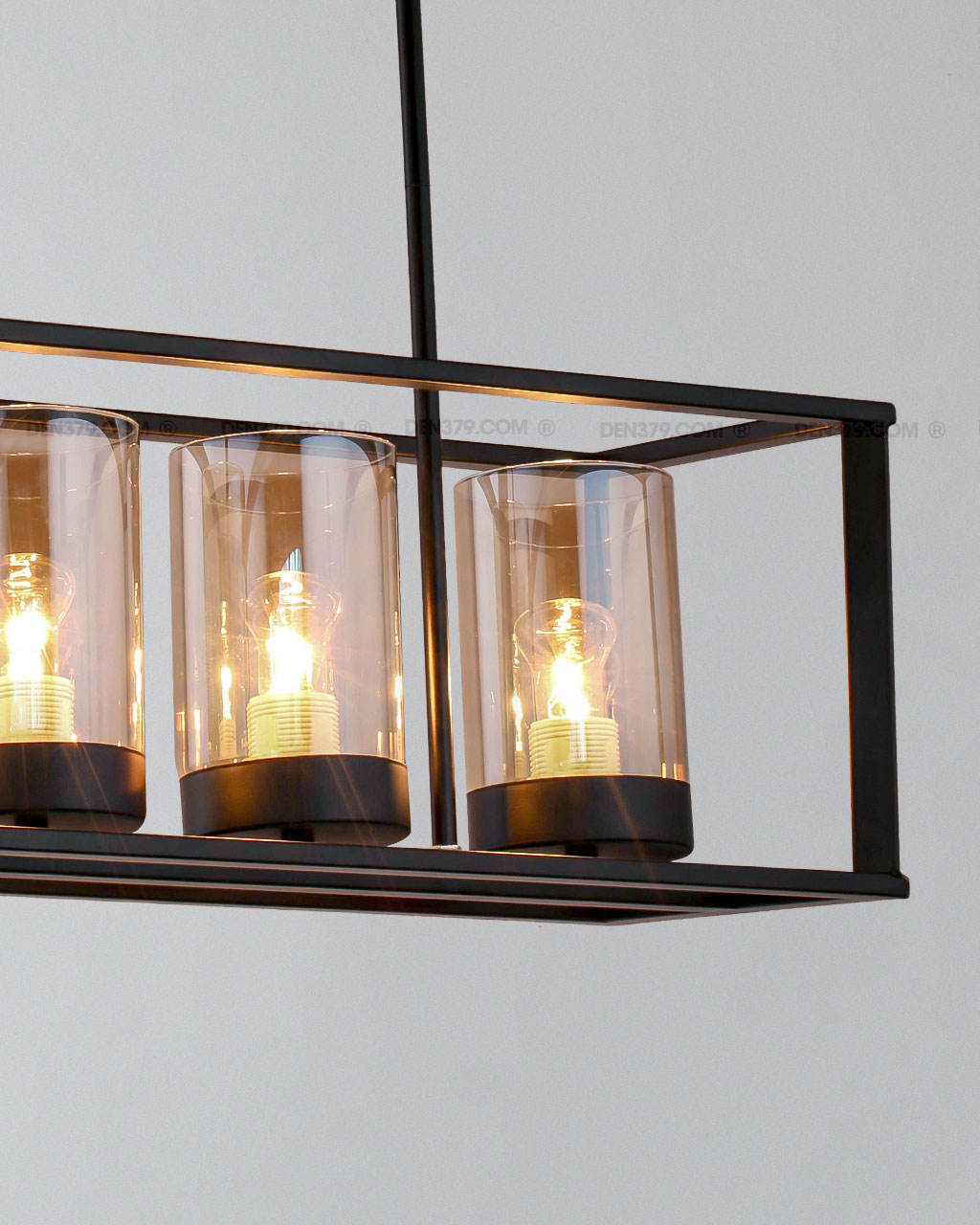 Đèn thả trang trí lồng kính 4 bóng D2153