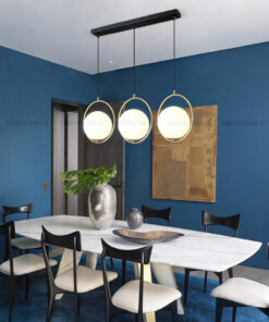 đèn thả thủy tinh,đèn thả 3 bóng,đèn thả 3 chiếc,đèn thả bàn ăn,đèn thả,đèn thà trang trí,đèn thả hiện đại