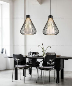 đèn thả chụp vải,đèn thả trang trí,đèn thả hiện đại,đèn thả,bàn ăn