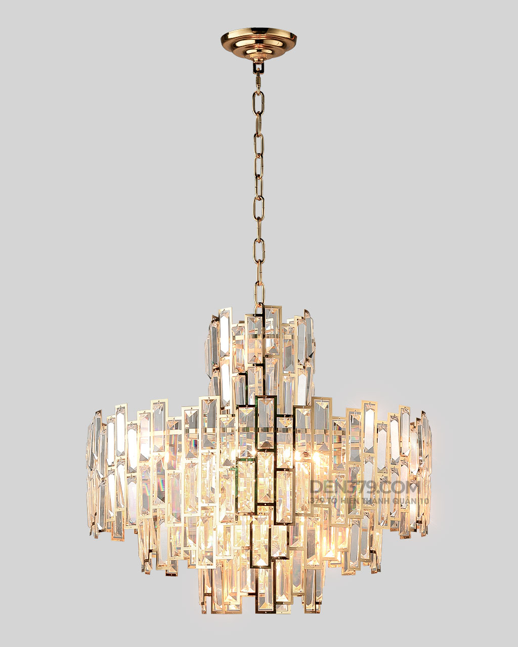 Đèn chùm pha lê trang trí D2279