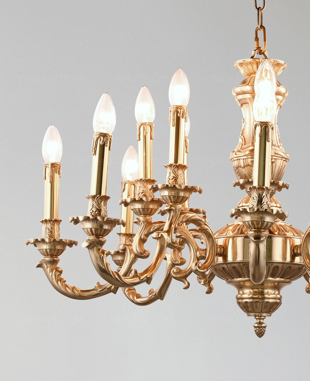 Đèn chùm trang trí cổ điển 16 tay D2380