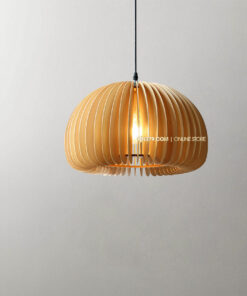 Đèn thả gỗ trang trí D3111