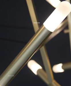 Đèn chùm trang trí ống trúc 10 nhánh D3152