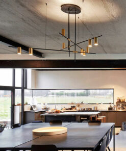 Đèn chùm trang trí rọi 12 đầu hiện đại D3154