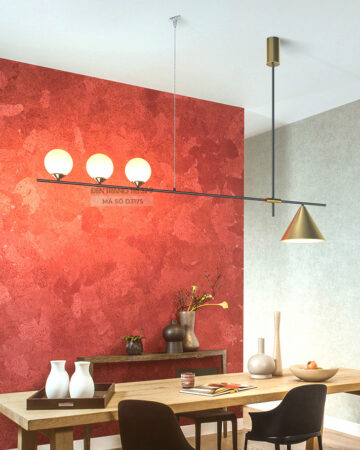 Đèn thả trang trí 4 bóng hiện đại D3175