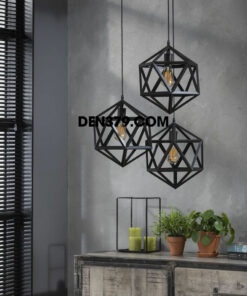 Đèn thả lồng sắt phong cách công nghiệp DA1005