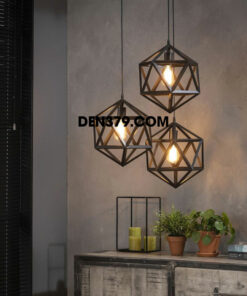 Đèn thả lồng sắt phong cách công nghiệp DA1005