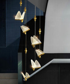 Đèn thả trang trí thông tầng cao cấp DA2002T