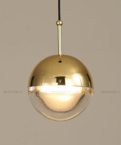 đèn thả pha lê thủy tinh trong suốt cao cấp trang trí