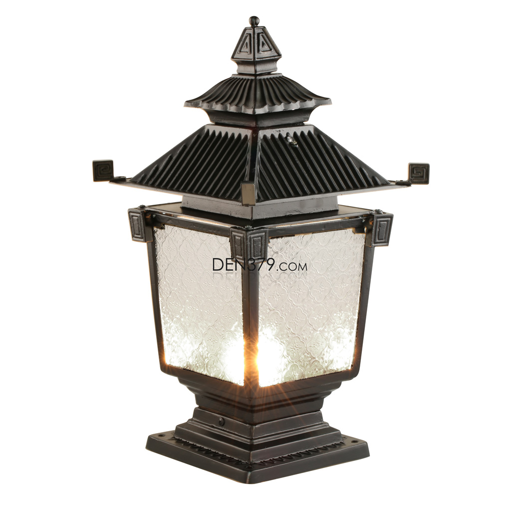 Đèn trụ trang trí ngoài trời tân cổ điển QC6225
