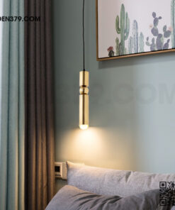 Đèn thả ống kim loại vi vàng cao cấp DC125