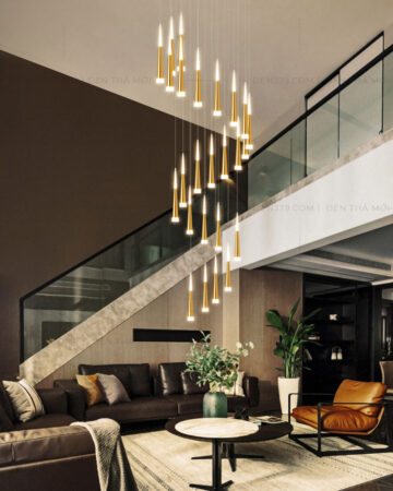 Đèn thả thông tầng cầu thang DK8004T