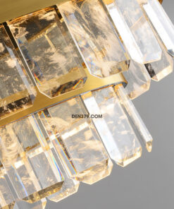 Đèn chùm đồng pha lê hiện đại cao cấp DN6046