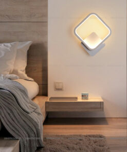 đèn gắn tường, đèn ngủ gắn tường, đèn tường phòng ngủ, đèn tường led, đèn tường trang trí hiện đại, đèn hắt tường phòng ngủ