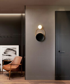 đèn tường hiện đại, đèn gắn tường, đèn tường trang trí, đèn tường led hình tròn,đèn tường