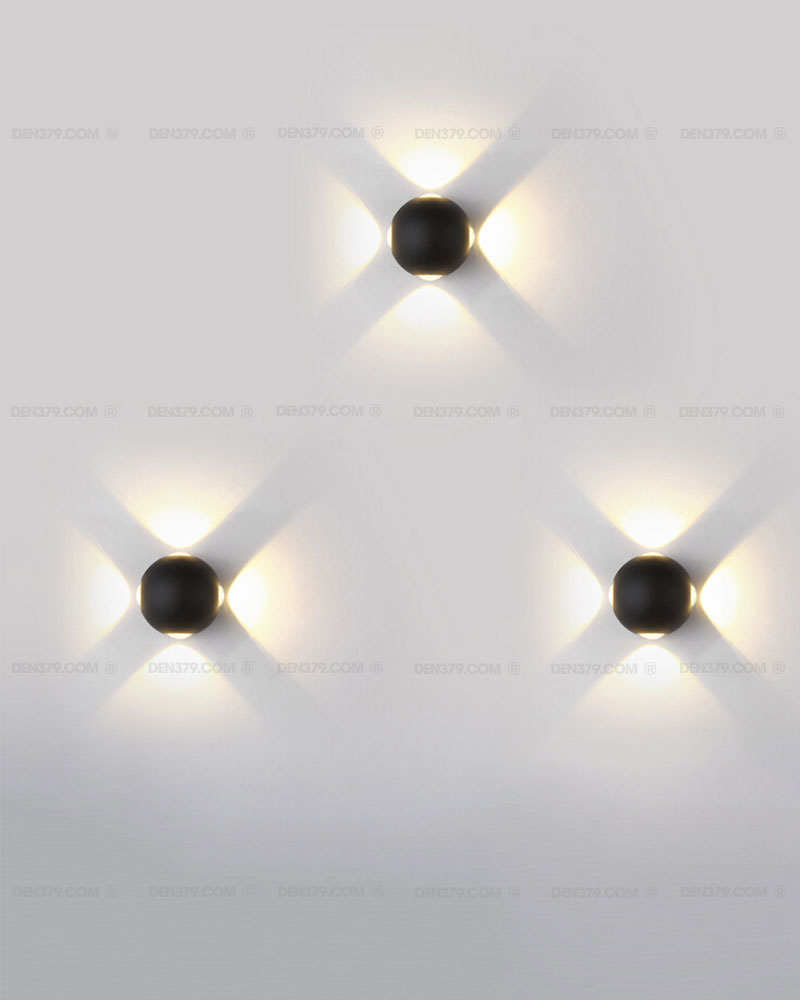Đèn hắt tường 4 đầu sáng D113