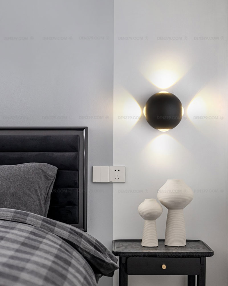 Đèn hắt tường 4 đầu sáng D113