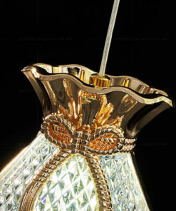 Đèn thả pha lê trang trí DW2001