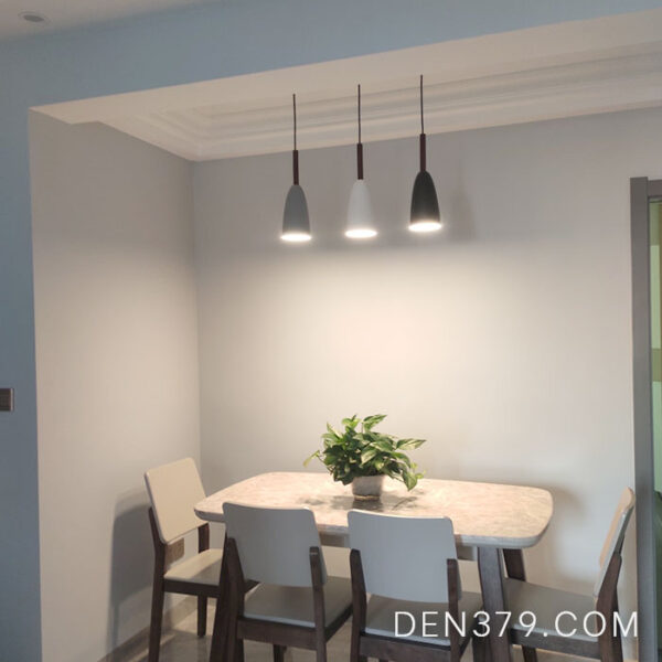 Đèn thả bàn ăn 3 bóng hiện đại