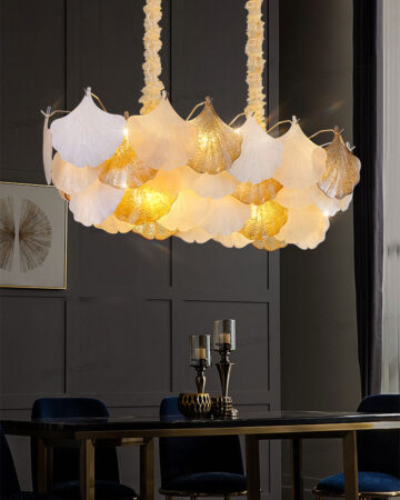 Đèn chùm trang trí thủy tinh cao cấp TH-8483