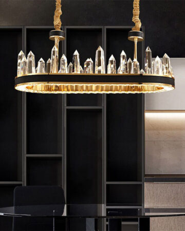 Đèn chùm trang trí pha lê cao cấp TH-8134