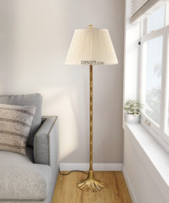 Đèn cây đứng để sàn cổ điển bằng đồng cao cấp FLK627