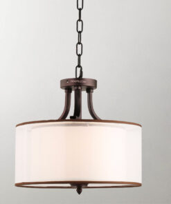 Đèn thả trang trí chụp vải G2014