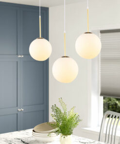 Đèn thả trang trí thủy tinh