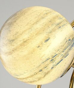 đèn chùm thủy tinh trang trí hành tinh