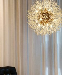 Đèn thả trang trí pha lê