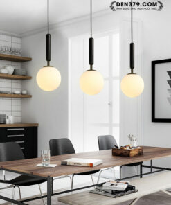 Đèn thả trang trí thủy tinh bóng tròn hiện đại VR19990