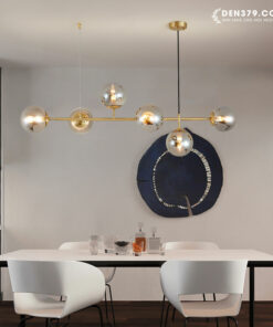Đèn chùm trang trí bàn ăn hiện đại