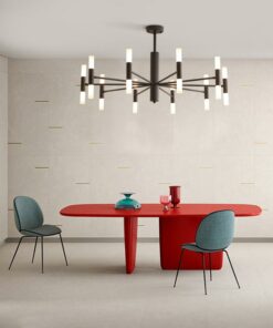 đèn chùm trang trí hiện đại trang trí bàn ăn