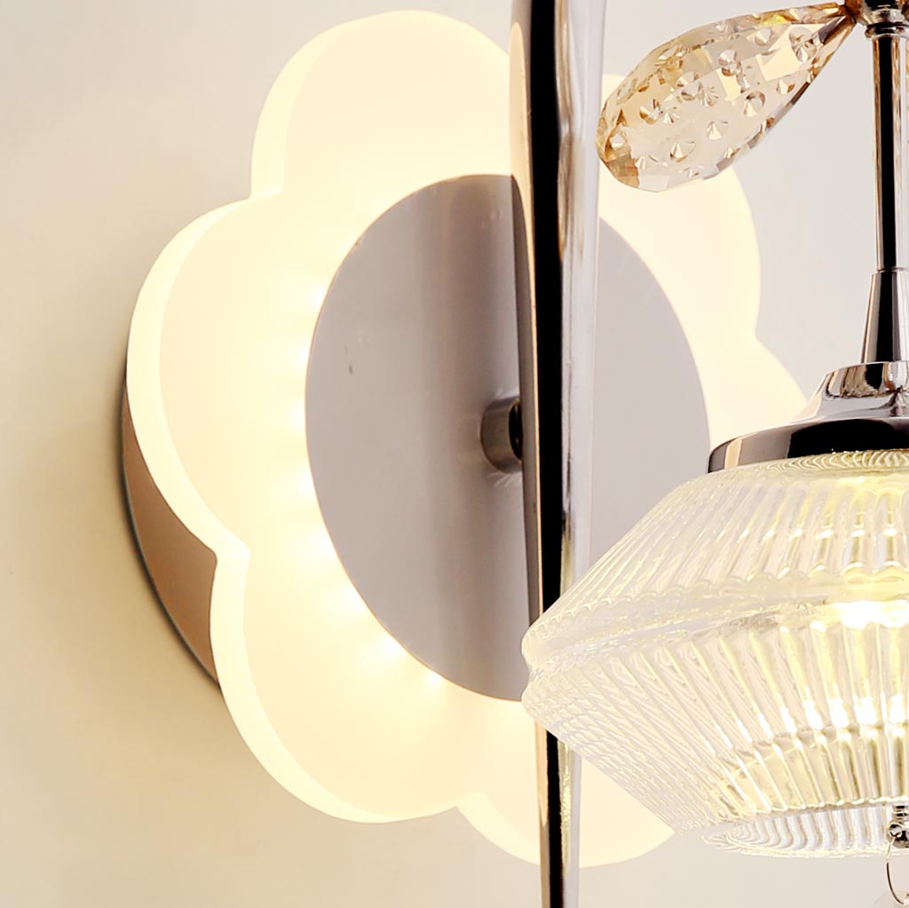 đèn tường pha lê