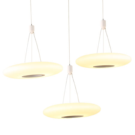 Đèn thả bàn ăn VR0983: bộ 3 bóng, thả LED 8W x3