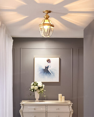 Đèn ốp trần đồng trang trí 74944