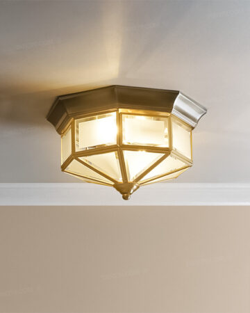 Đèn ốp trần đồng trang trí 74949