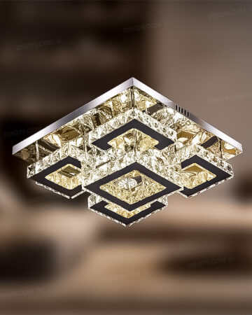 Đèn ốp trần pha lê cao cấp 75030
