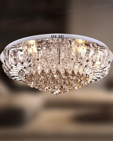 Đèn ốp trần pha lê cao cấp 75042