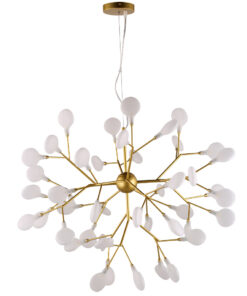 Đèn thả Hera 45 lá thủy tinh trang trí VR20415