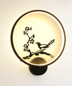 Đèn tường Hoa đào đón xuân QK420