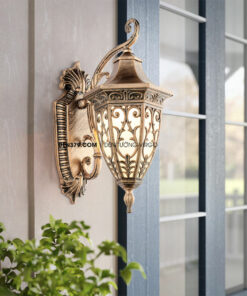 Đèn tường trang trí ngoài trời cổ điển QK6555/BG