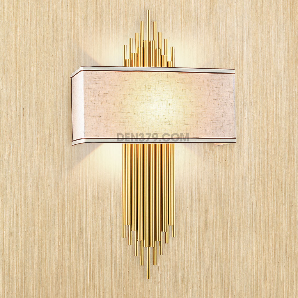 Đèn tường decor chụp vải cao cấp QK849A