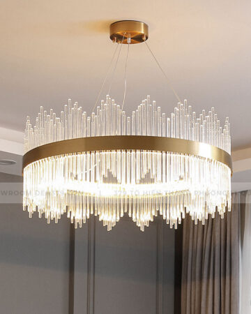 Đèn chùm trang trí pha lê hiện đại DH839B