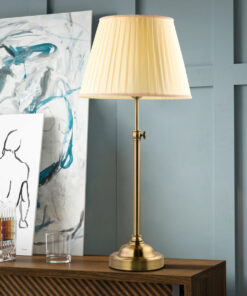 Đèn để bàn chụp vải cao cấp