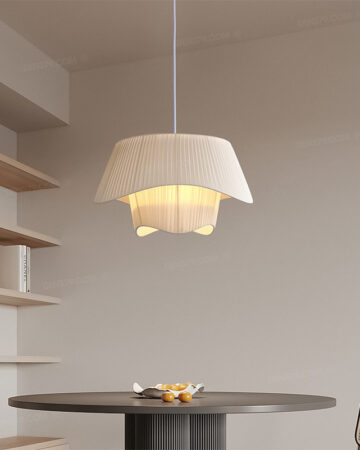 Đèn thả vải thủ công trang trí THCN54