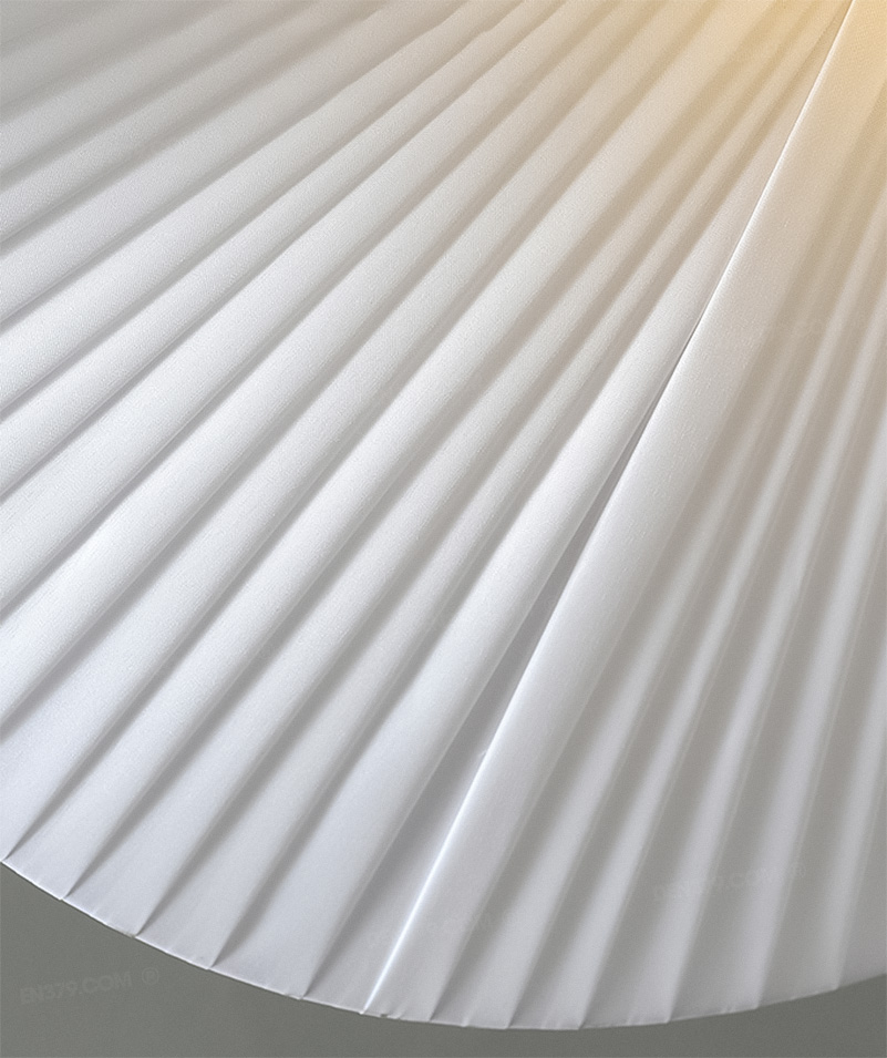 Đèn thả vải thủ công lá sen TH5324