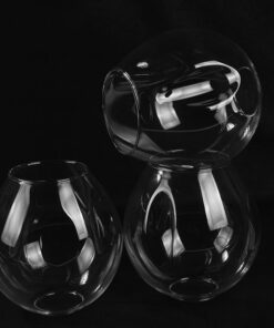 Đèn chùm chao thủy tinh hiện đại