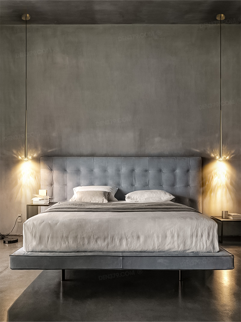 Đèn thả LED ống rọi thân vàng cao cấp 76171