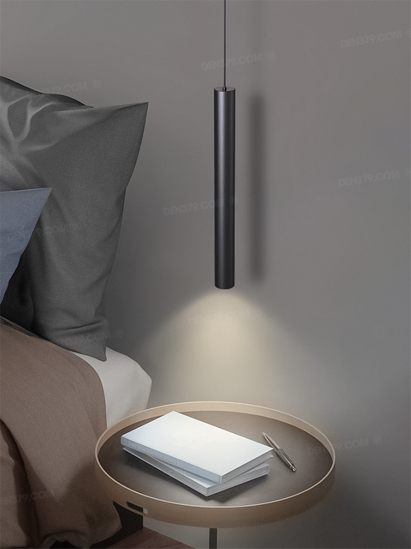 Đèn thả LED ống rọi thân sơn tĩnh điện THCN123